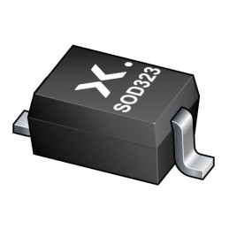 250 pcs - Nexperia, 2.7V Zener Diode ±2% 300 mW SMT 2-Pin SC-76, SOD-323