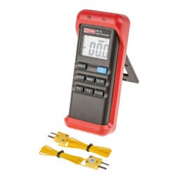 1 pcs - RS PRO Wired Digital Thermometer, K Probe, 2 Input(s), +1300 °C, +1999°F Max, ±0.3 % Accuracy - UKAS Calibration