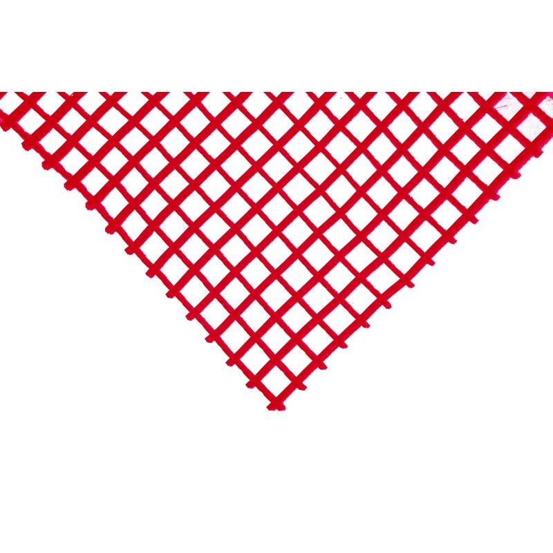 1 pcs - Coba Europe Red Anti-Slip PVC Mat, Holes Finish 5m x 0.9m x 12mm
