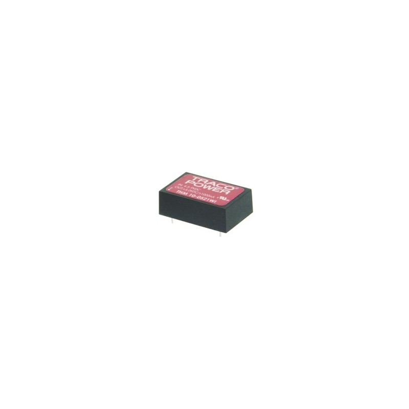 5 pcs - TRACOPOWER THM 10WI DC-DC Converter, 15V dc/ 670mA Output, 9 - 36 V dc Input, 10W, Through Hole, +85°C Max Temp