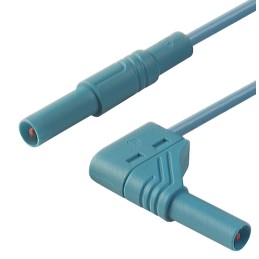 1 pcs - Hirschmann Test & Measurement, 32A, 1000V ac/dc, Blue, 2m Lead Length