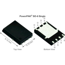 3000 pcs - N-Channel MOSFET, 137 A, 60 V, 8-Pin PowerPAK SO-8 Vishay SiR180ADP-T1-RE3