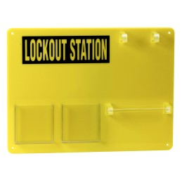 1 pcs - Brady 5 Padlock Lockout Station