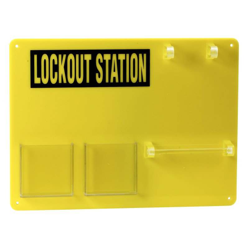 1 pcs - Brady 5 Padlock Lockout Station