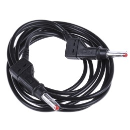 1 pcs - Staubli, 32A, 600V, Black, 2m Lead Length