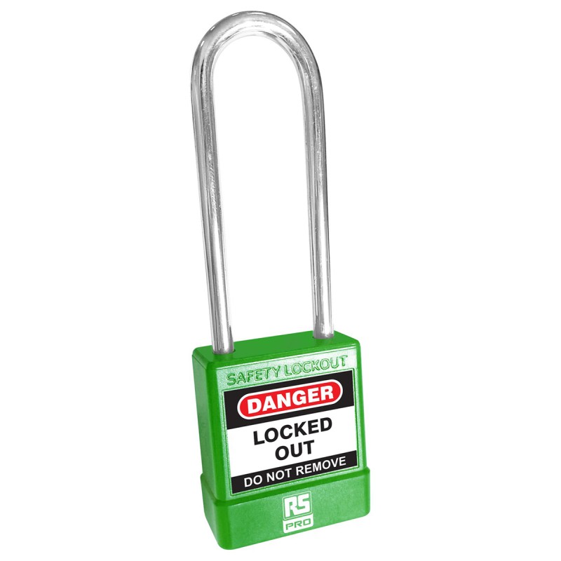 1 pcs - RS PRO Steel Safety Padlocks