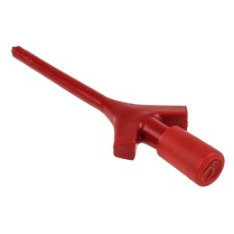 1 pcs - Hirschmann Test & Measurement Red Grabber Clip with Pincers, 2A, 30 V ac, 60 V dc