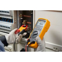 1 pcs - Fluke 87V-MAX Handheld Digital Multimeter, True RMS, 10A ac Max, 10A dc Max, 1000V ac Max - RS Calibrated