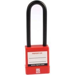 1 pcs - RS PRO 1-Lock Steel Safety Lockout, 6mm Shackle