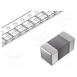 10 pcs x TDK - C1005X5R1V225K050BC - Capacitor: ceramic, MLCC, 2.2uF, 35V, X5R, ±10%, SMD, 0402