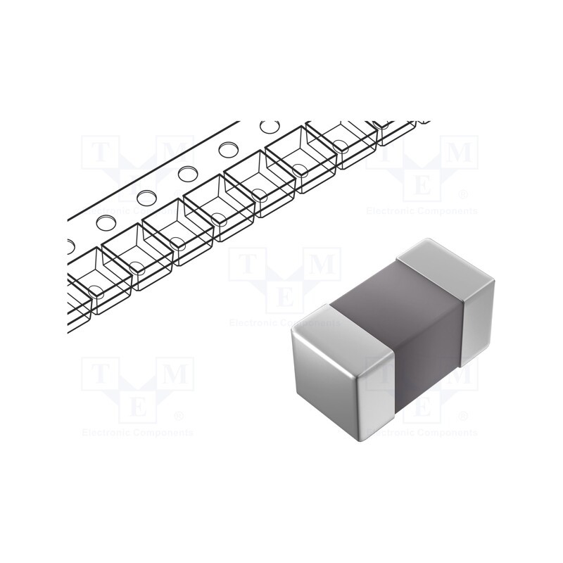 10 pcs x TDK - C1005X5R1V225K050BC - Capacitor: ceramic, MLCC, 2.2uF, 35V, X5R, ±10%, SMD, 0402