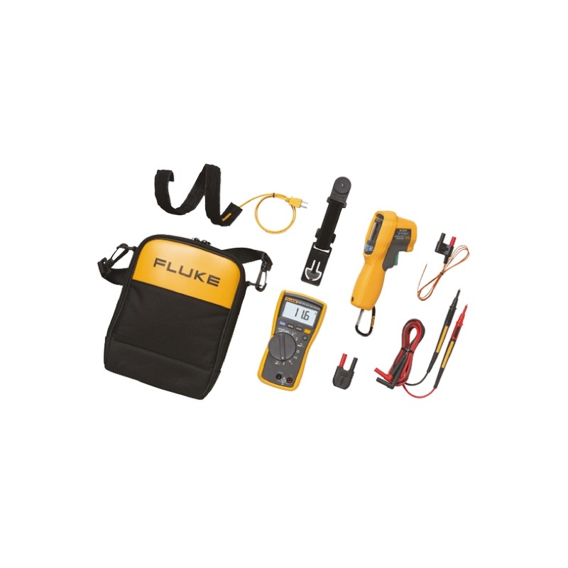 1 pcs - Fluke 116/62 MAX+ Multimeter Kit With RS Calibration