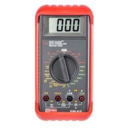 1 pcs - RS PRO IDM91E Handheld Digital Multimeter, 10A ac Max, 10A dc Max, 600V ac Max