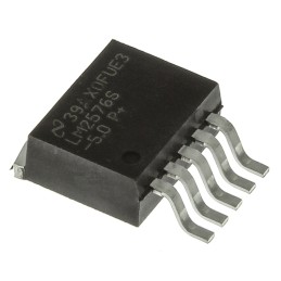 5 pcs - Texas Instruments, LM2576S-5.0/NOPB Step-Down Switching Regulator, 1-Channel 3A 5-Pin, D2PAK
