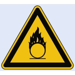 1 pcs - Wolk Fire Safety Hazard Warning Sign