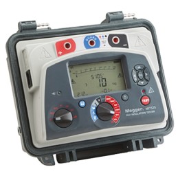1 pcs - Megger MIT525 Insulation Tester, 250V Min, 5000V Max, 10TΩ Max, CAT IV