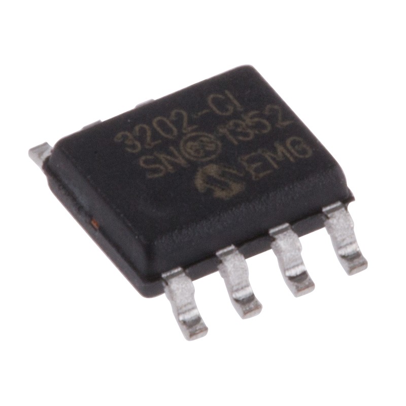 2 pcs - Microchip, Dual 12-bit- ADC 100ksps, 8-Pin SOIC