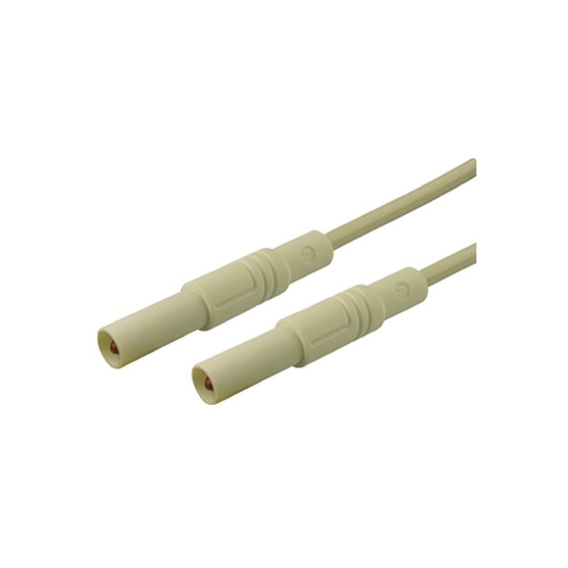 1 pcs - Hirschmann Test & Measurement, 32A, 1000V ac/dc, White, 1m Lead Length