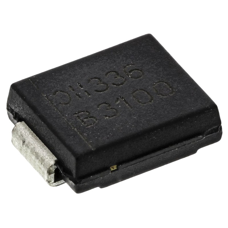 3000 pcs - Diodes Inc 100V 3A, Schottky Diode, 2-Pin DO-214AB B3100-13-F