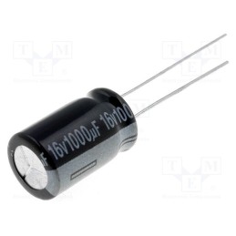 10 pcs x AISHI - EWH1CM102G16OT - Capacitor: electrolytic, THT, 1000uF, 16VDC, Ø10x16mm, Pitch: 5mm