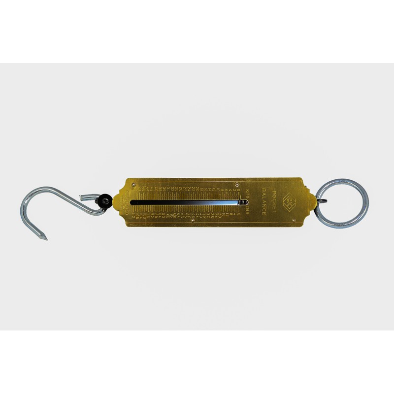 1 pcs - CK Spring Balance, 0.5 kg Resolution, Imperial Scale, Metric Scale, 50kg Weight Capacity