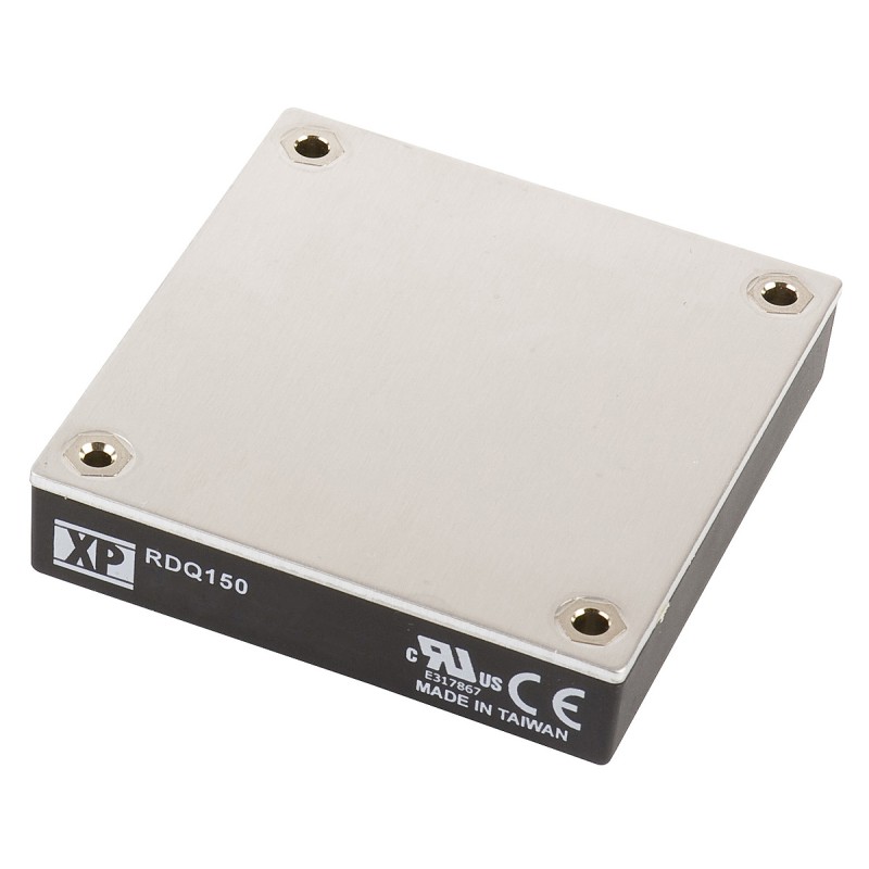 5 pcs - XP Power RDQ DC-DC Converter, 24V dc/ 6.5A Output, 66 - 160 V dc Input, 150W, Through Hole, +100°C Max Temp