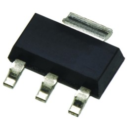 40 pcs - Infineon BDP953H6327XTSA1 NPN Transistor, 3 A, 100 V, 3 + Tab-Pin SOT-223