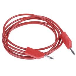 1 pcs - Hirschmann Test & Measurement, 32A, 60V dc, Red, 2m Lead Length