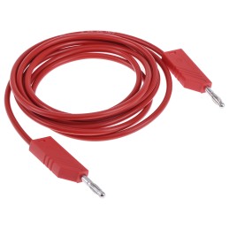 1 pcs - Hirschmann Test & Measurement, 32A, 60V dc, Red, 2m Lead Length