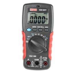 1 pcs - RS PRO IDM66RT Handheld Digital Multimeter, True RMS, 10A ac Max, 10A dc Max, 1000V ac Max - RS Calibrated