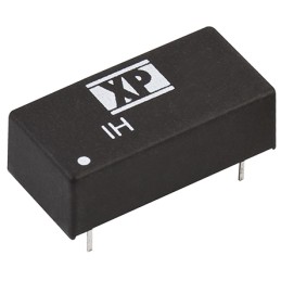 1 pcs - XP Power IH DC-DC Converter, ±9V dc/ ±111mA Output, 21.6 - 26.4 V dc Input, 2W, Through Hole, +85°C Max Temp