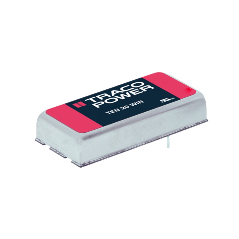 5 pcs - TRACOPOWER TEN 20WIN DC-DC Converter, 5V dc/ 4A Output, 18 - 75 V dc Input, 20W, Through Hole, +85°C Max Temp