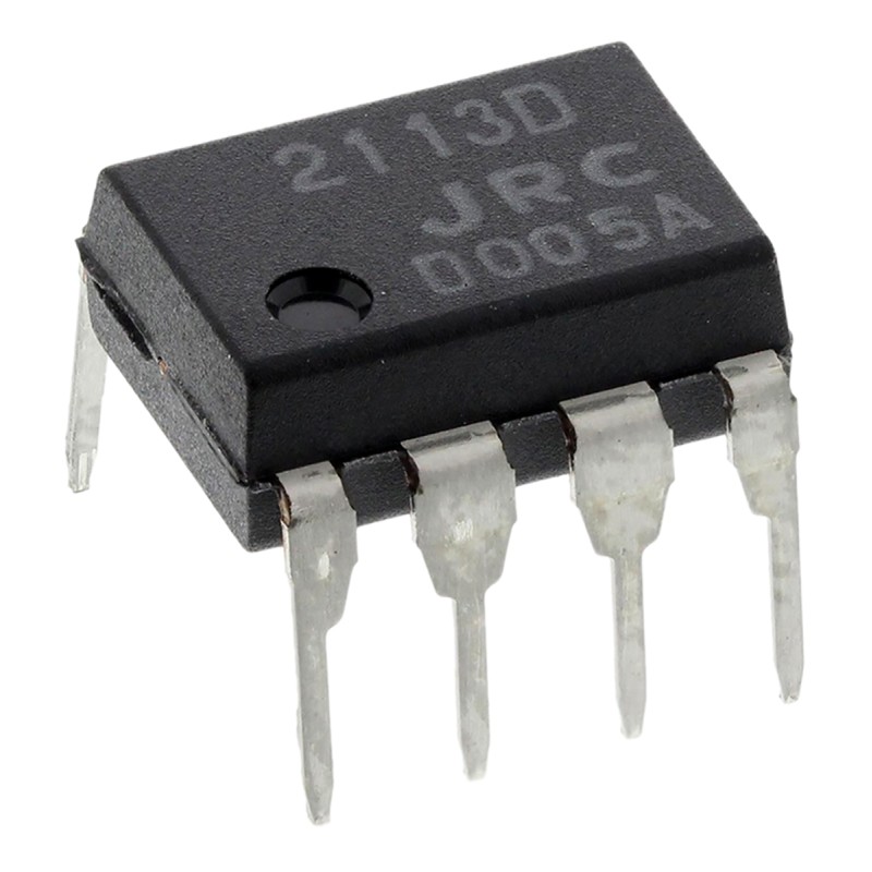 5 pcs - Nisshinbo Micro Devices,0.25W, 8-Pin PDIP NJM2113D