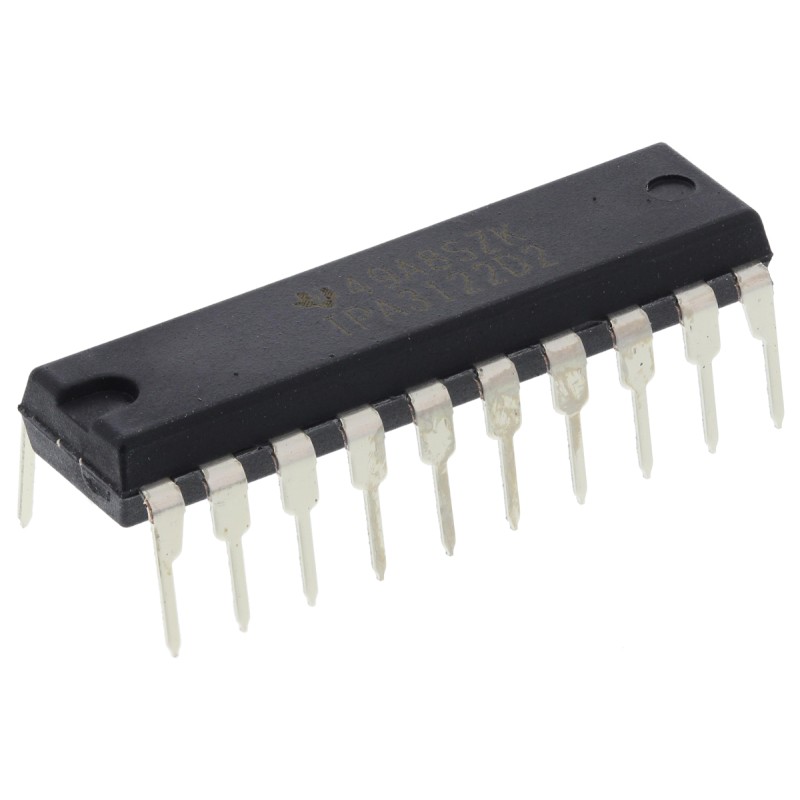 5 pcs - Texas Instruments, 2-ChannelAudio10W, 20-Pin PDIP TPA3122D2N