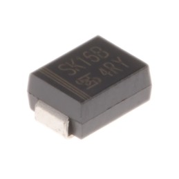 3000 pcs - Taiwan Semi 60V 1A, Schottky Diode, 2-Pin DO-214AA SK16B R4