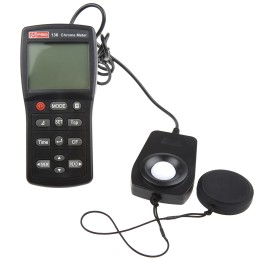1 pcs - RS PRO Light Meter, 0.01 fc, 0.1 lx to 99990lx, ±0.02 (XY/800 lx % @ Standard Illuminant A Measured), ±3 (EV