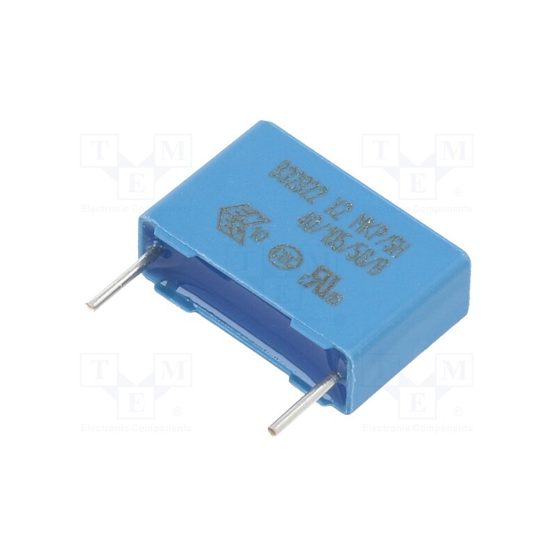 10 pcs x EPCOS - B32922C3154M000 - Capacitor: polypropylene, 150nF, 18x12x6mm, THT, ±20%, 15mm, 305VAC
