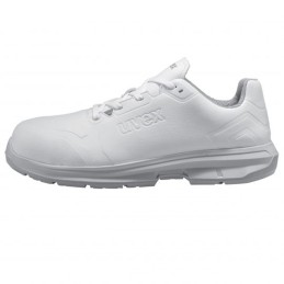 1 Pair - Uvex Uvex 1 Men, Women White Non Metallic Toe Capped Safety Shoes, UK 8, EU 42