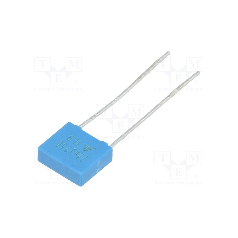 10 pcs x EPCOS - B32529C3223J289 - Capacitor: polyester, 0.022uF, 160VAC, 250VDC, 5mm, ±5%, -55÷125°C