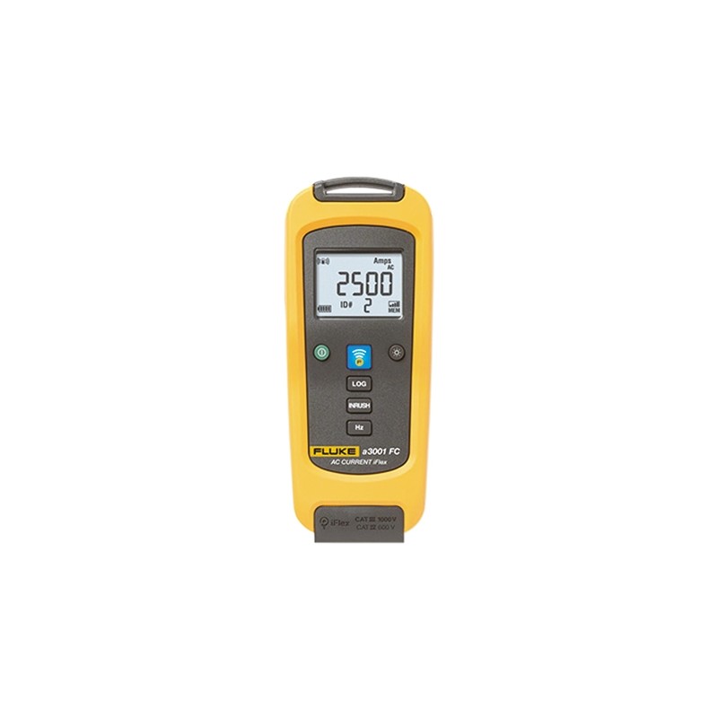 1 pcs - Fluke A3001 FC Clamp Meter Wi-Fi, Max Current 2500A ac CAT III 1000V With RS Calibration