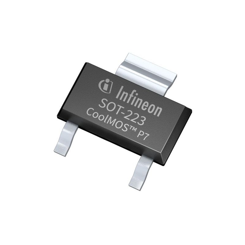 3000 pcs - Silicon N-Channel MOSFET, 9.4 A, 700 V, 3-Pin SOT-223 Infineon IPN70R1K2P7SATMA1