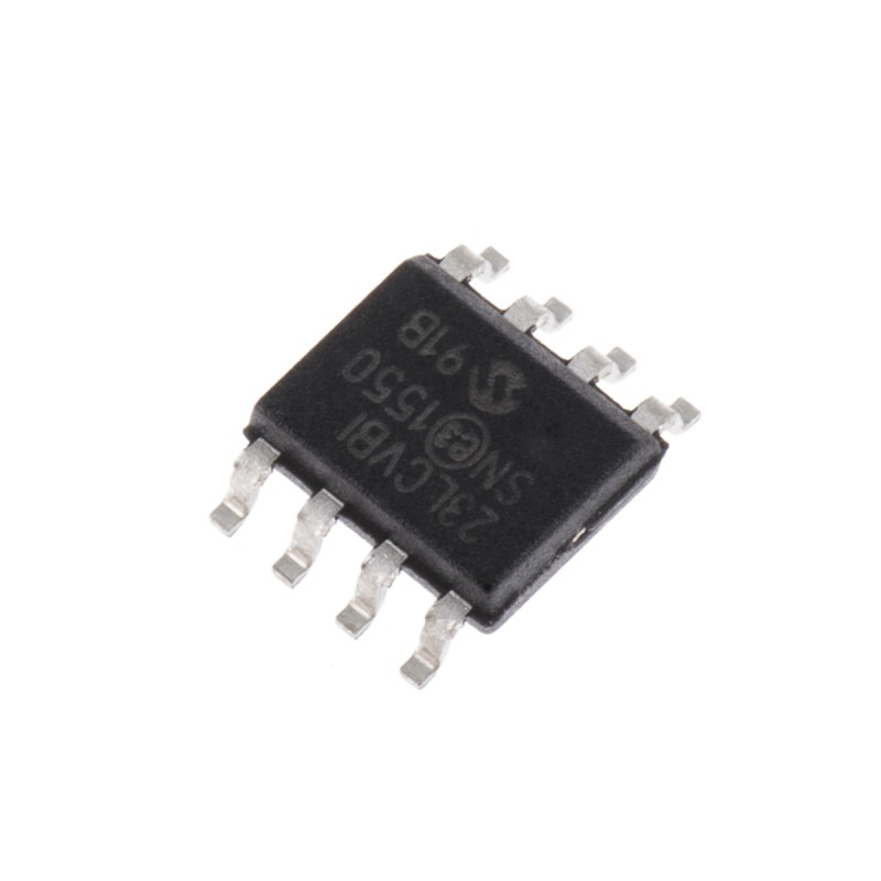 5 pcs - Microchip SRAM, 23LCV1024-I/SN- 1Mbit