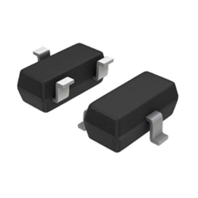 5 pcs - Silicon Labs Surface Mount Hall Effect Sensor, SOT-23, 3-Pin