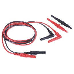 1 pcs - RS PRO Insulated Test Lead Set, CAT III, CAT IV, 20A