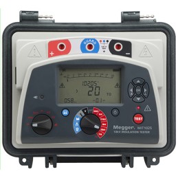 1 pcs - Megger MIT1025 Insulation Tester, 500V Min, 10000V Max, 20TΩ Max, CAT IV