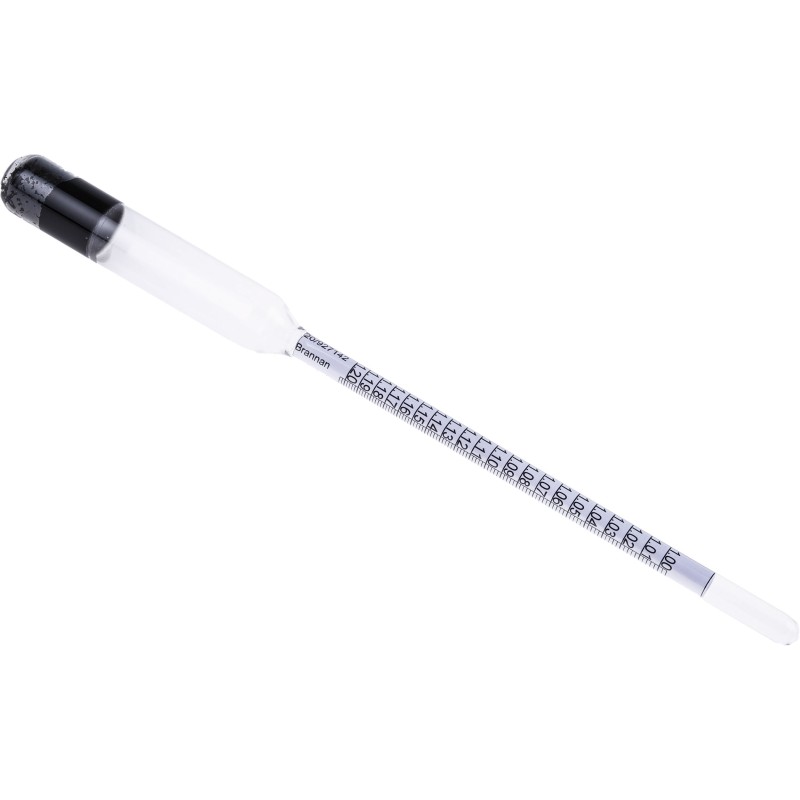 1 pcs - Brannan Hydrometer, 1°SG min 1.2°SG max, 15.6°C