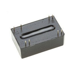 5 pcs - TRACOPOWER THI DC-DC Converter, ±15V dc/ ±65mA Output, 21.6 - 26.4 V dc Input, 2W, Through Hole, +75°C Max Temp