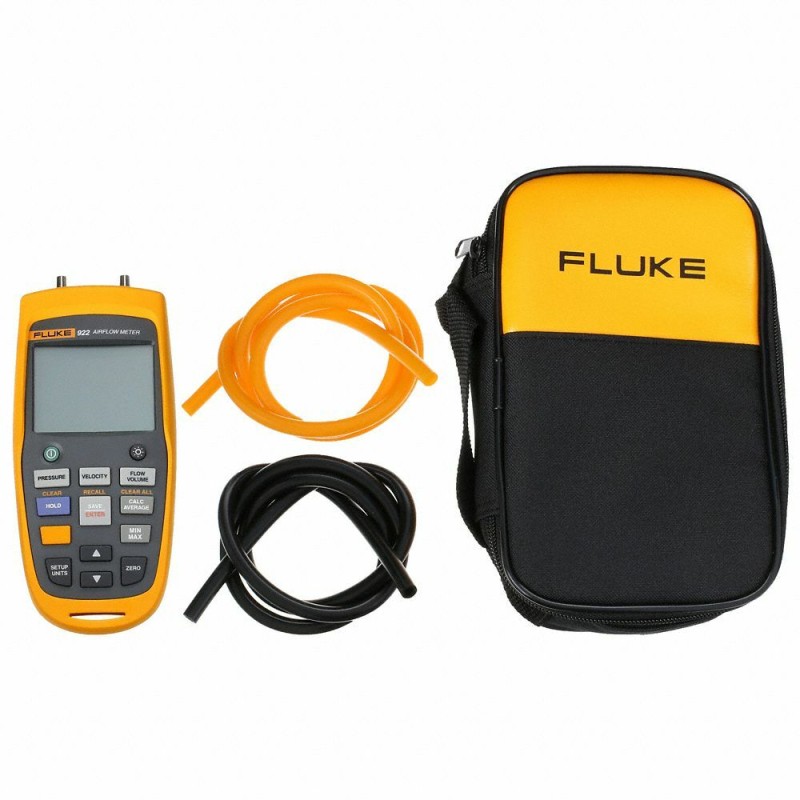 1 pcs - Fluke 922 Differential Manometer, Max Pressure Measurement 6psi