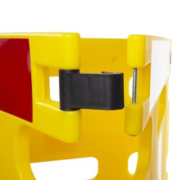 1 Set - Addgards Yellow Folding Barrier