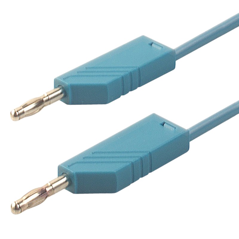 1 pcs - Hirschmann Test & Measurement, 16A, 30 V ac, 60V dc, Blue, 1.5m Lead Length